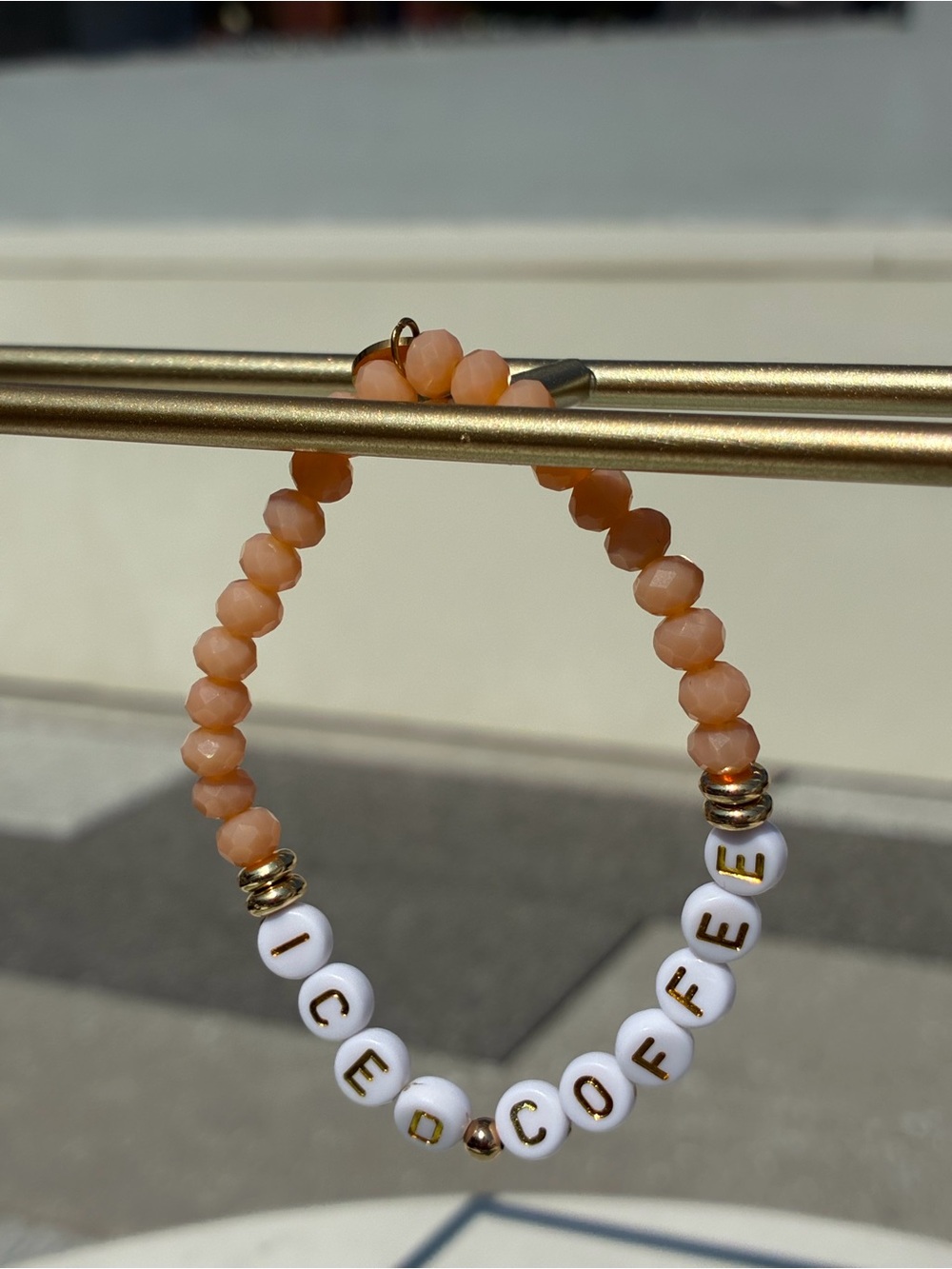 Iced Coffee Girl Bracelet by Delulu and Delulet